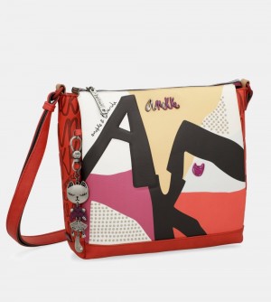 Sac Porté Épaule Anekke Fashion 3-compartment Crossbody Bag Femme | 901567-HID