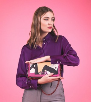 Sac Porté Épaule Anekke Fashion Crossbody Bag With Metal Handle Femme | 063785-ANG