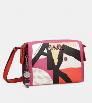 Sac Porté Épaule Anekke Fashion Rectangular Crossbody Bag Femme | 619523-MZI