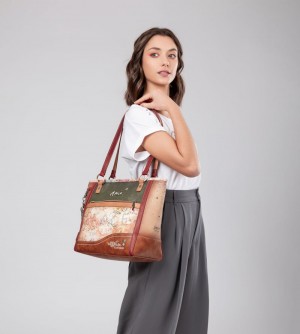 Sac Porté Épaule Anekke Flowers Large Shoulder Bag Femme | 532468-YUW