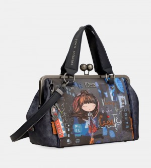 Sac a Main Anekke Contemporary Mouthpiece Handbag Femme | 120647-WIQ