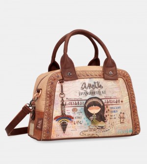 Sac a Main Anekke Menire Double Handle Bag With Shoulder Strap Femme | 623501-NEX