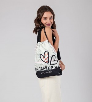 Sacs à Dos Anekke Sixties Fabric Drawstring Backpack Femme | 239654-LHT