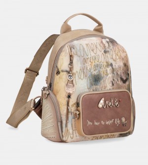 Sacs à Dos Anekke Stars Backpack Femme | 053982-NAC