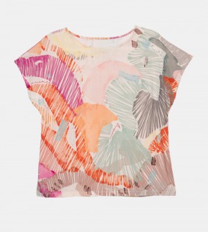 T Shirts Anekke Passion Printed T-shirt Femme | 978425-AVR