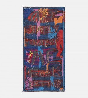 Écharpe Anekke Contemporary Blue Scarf Femme | 813962-TLX