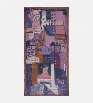 Écharpe Anekke Kyomu Violet Scarf Femme | 918724-ZPR