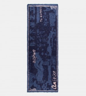 Écharpe Anekke Navy Blue Contemporary Scarf. Femme | 923587-YEP