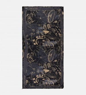 Écharpe Anekke Palette Black Scarf Femme | 089127-BSH