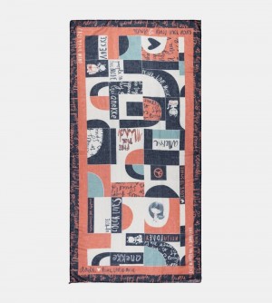 Écharpe Anekke Sixties Orange Scarf Femme | 790325-XIO